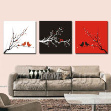 Nouvelle conception Love Birds Photo Print On Canvas